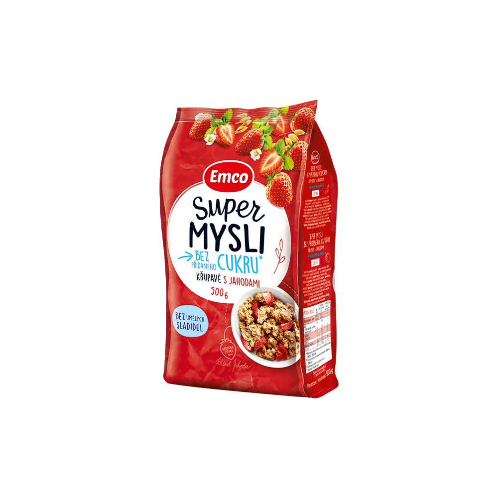 Emco Super Granola Strawberries NAS 500g