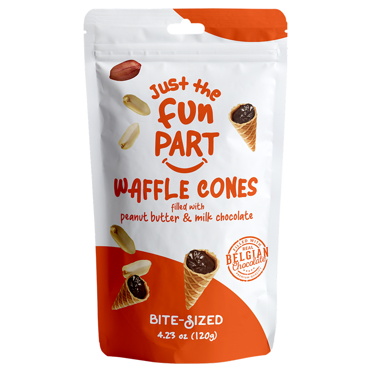 JTFP Cones 120g Peanut Butter Cream