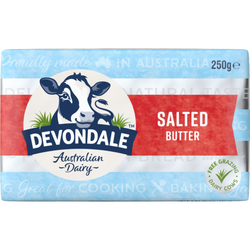 Devondale Butter 250g Salted