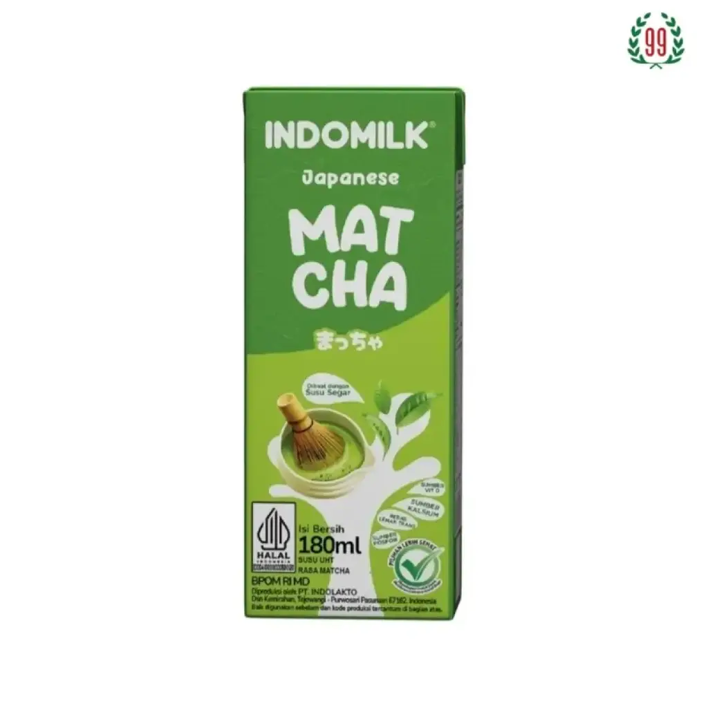 Indomilk 180ml Japanese Macha