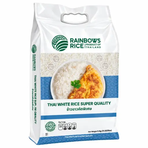 Rainbows 5Kg Thai Long Grain White Rice