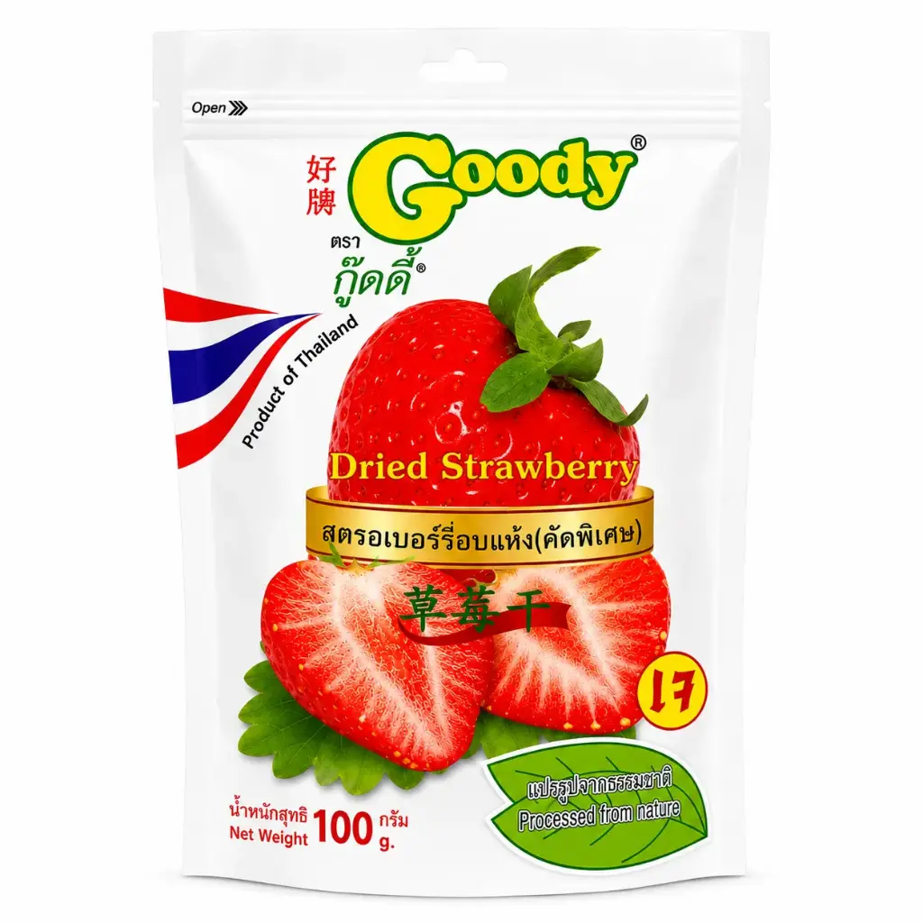 Goody Chips 100g Dried Strawberry