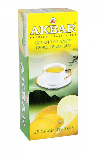 [410108] Akbar Tea Green Lemon 25TB