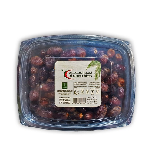 [6291100192625] Dates Al Dhafra Dabbas 1Kg Pkt