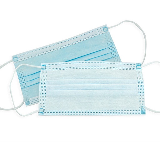 [606005] Disposable Face Mask Protective Blue Pcs