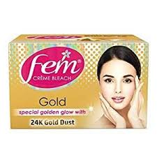 [532342] Fem Bleach Cream Gold 8g