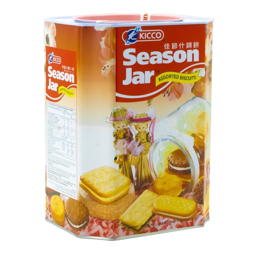 [451018] Kicco Assor 700G Tin Season Jar