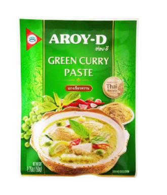 [308289] Aroy D Green curry paste 50g