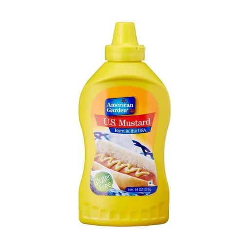 [717273502550] American Garden Yellow Mustard 227g 8Oz