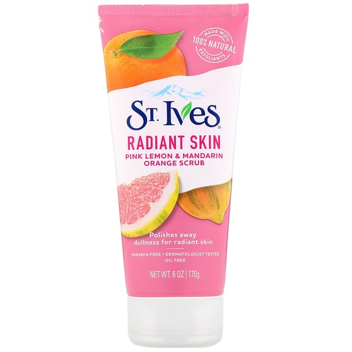 [531209] St Ives Face Wash Lemon Orange scrub 170G