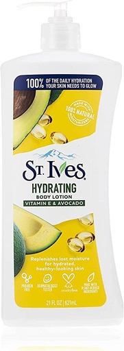 [532418] St Ives Body lotion 16Oz Hydrating V-E