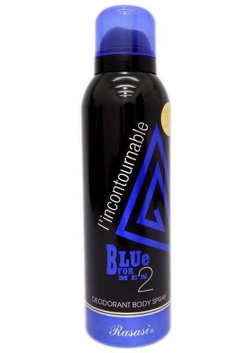 [614514060575] Rasasi Body Spray Women Blue lady L'Incnt 200Ml