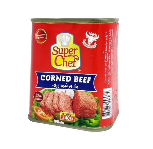 [619843117280] Super Chef Corned Beef 340g