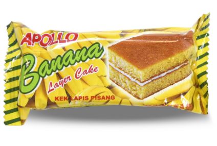 [451448] Apollo Cake Banana Pcs