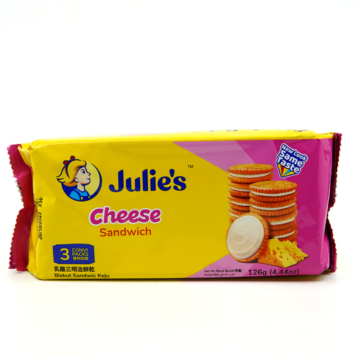 [454114] Julies Biscuit Cheese Sandwich 126g