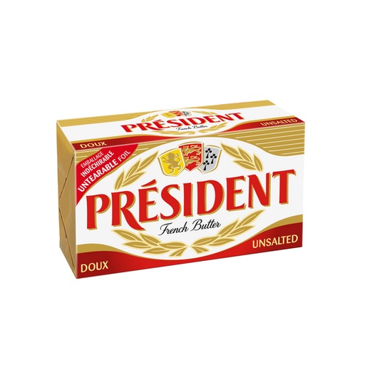 [106066] President Butter Unsalted 250g