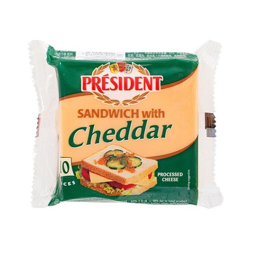 [106068] President Cheese Sliced Sandwich 200g