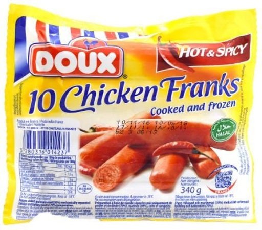 [204025] Doux Sausage Hot Spicy 340G