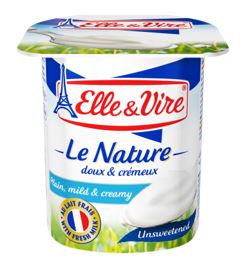 [107046] Elle Vire Yogurt Plain Unsweetened 125G