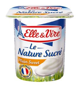 [107010] Elle Vire Yogurt Plain Sweet Dairy 125G