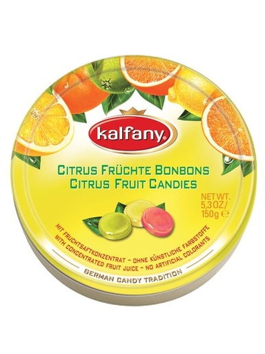[452137] Kalfany Citr Fruit Candies 150g