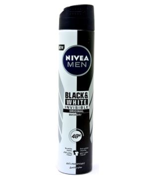 [536224] Nivea Deo Men Invisible Black White 150Ml