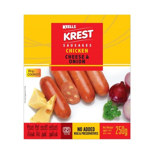 [204052] Krest Sausages Cheese 250g