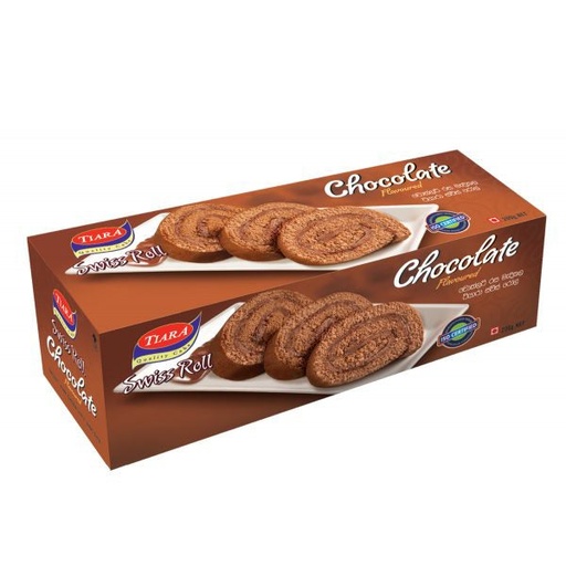 [132064] Tiara Swiss Roll Cake Choco 200g