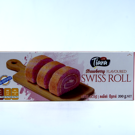 [132062] Tiara Swiss Roll Cake Straw 200g