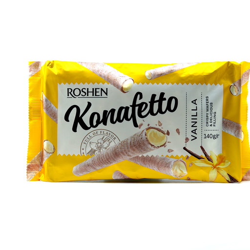 [452255] Roshen Konafetto Wafers Vanilla 140g