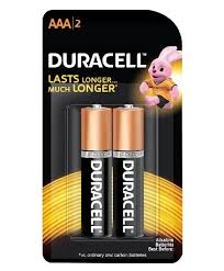 [615004] Duracell Battery Ultra AAA 2's