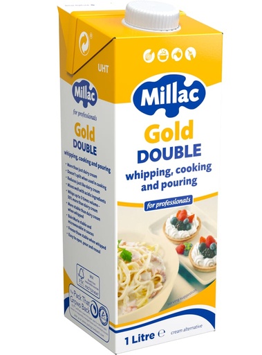 [108016] Millac Whipping Cream 1L Gold
