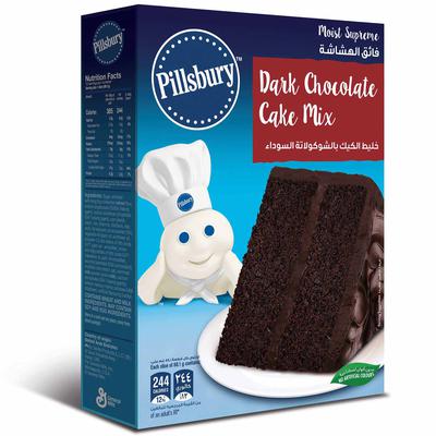 [314100] Pillsbury Cake Mix Dark Choc 485g