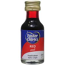 [314083] Foster Clark Food Color 28ml Red