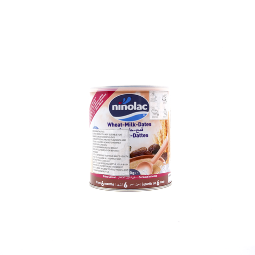 [506063] Ninolac Baby Cereal wheat Milk Date 400g