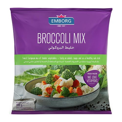 [201038] Emborg Frozen Broccoli Mix 450g
