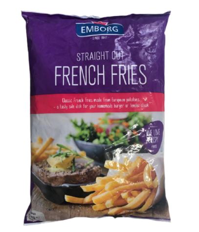 [201007] Emborg French Fries Straight 1Kg