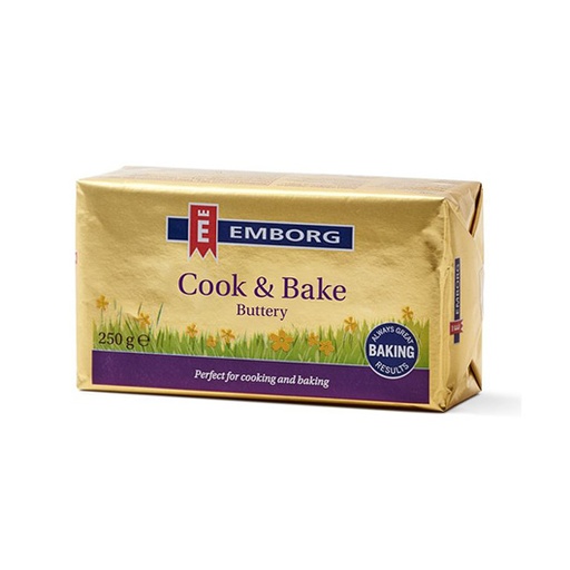 [5704025027640] Emborg Butter Cook Bake 250g