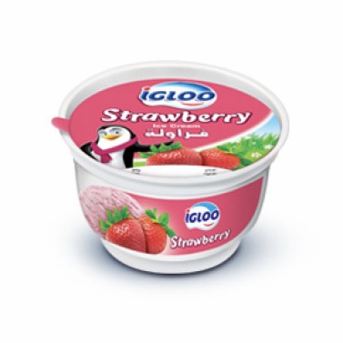 [207121] Igloo Icecream 125ml Strawberry