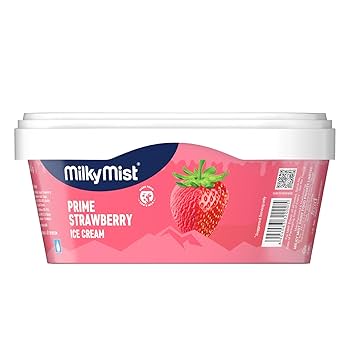 [207150] Milky Mist Icecream 100ml Strawberry