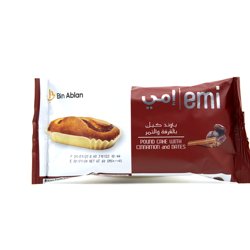 [132055] Emi pound cake Cinnamom Date 60g