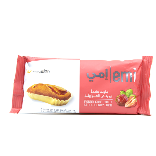 [132138] Emi Pound cake Strawberry 60g