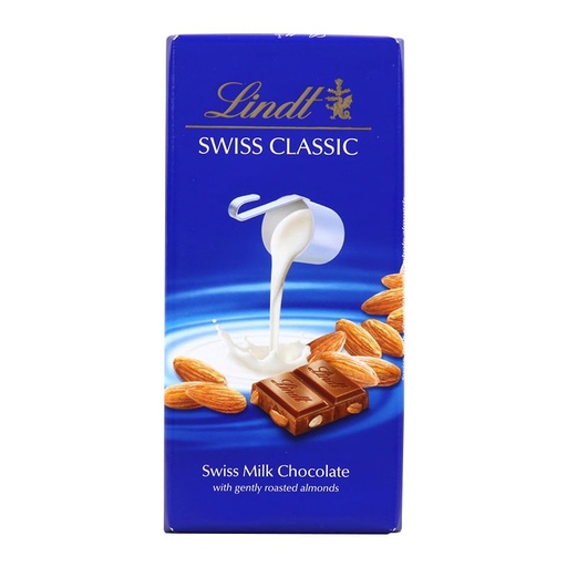 [452091] Lindt Classic Milk Whole Almond 100G