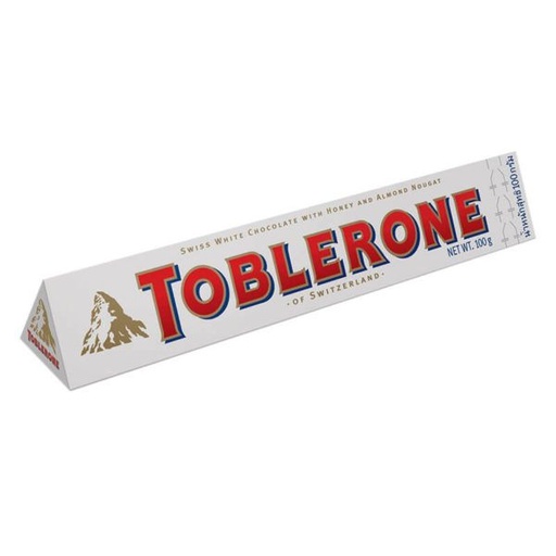 [452119] Toblerone Choc White 100G