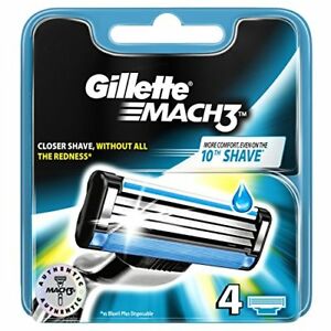 [536100] Gillette Mach3 Cartridge 4's