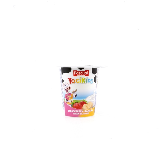 [107028] Pascual Yogikids Straw Banana 125G