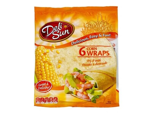 [201045] Deli Sun 6 Corn Wheat Wraps 360g