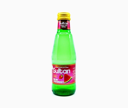 [401120] Sultan Sparkling Drink 200ml Watermelon Straw