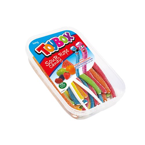 [456060] Toybox Licorice Sour Rope Mix Long 200g