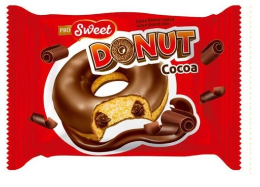 [132082] Prosweet Donut Cake 40g Cocoa